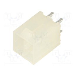 2 pcs x TE Connectivity - 1586037-4 - Socket, wire-wire/PCB, male, VAL-U-LOK, 4.2mm, PIN: 4, THT, on PCBs