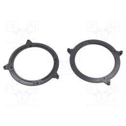1 set x ACV - 271023-05-0 - Speaker frame, 130mm, BMW, BMW 3 (E46 cabrio) 2000-&gt,2007, 2pcs.