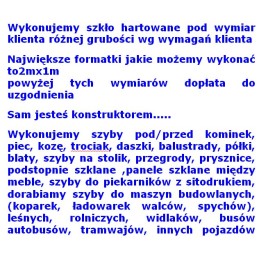 Glass for printers, sandblasters, lathes, milling machines, custom-made glass cover