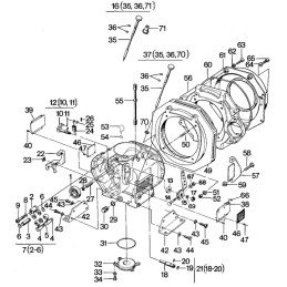 Hatz e780 e786 oil dipstick 01242500