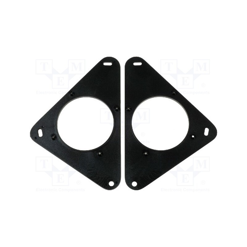 1 set x 4CARMEDIA - RAM-20.499/K - Speaker frame, 100mm, Renault, Renault Master II, 2pcs.