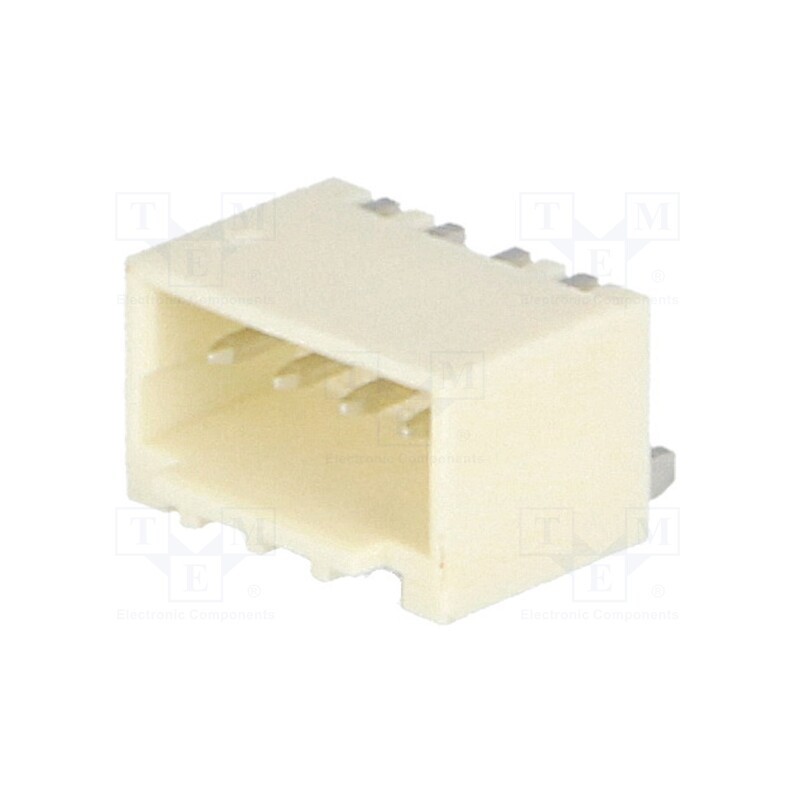 2 pcs x MOLEX - 874380443 - Socket, wire-board, male, Pico-SPOX, 1.5mm, PIN: 4, SMT, on PCBs