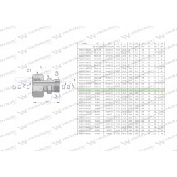 Metric hydraulic connector AB XKOR A M30x2 22