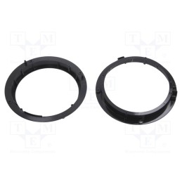 1 set x ACV - 271320-31-0 - Speaker frame, 200mm, Audi, Audi A1 (8X) 2010-&gt,2018, 2pcs.