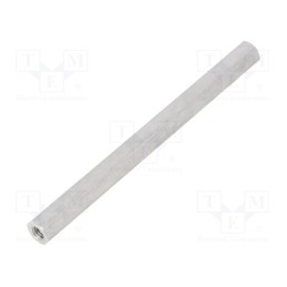 10 pcs x DREMEC - 138X100 - Screwed spacer sleeve, 100mm, Int.thread: M5, hexagonal