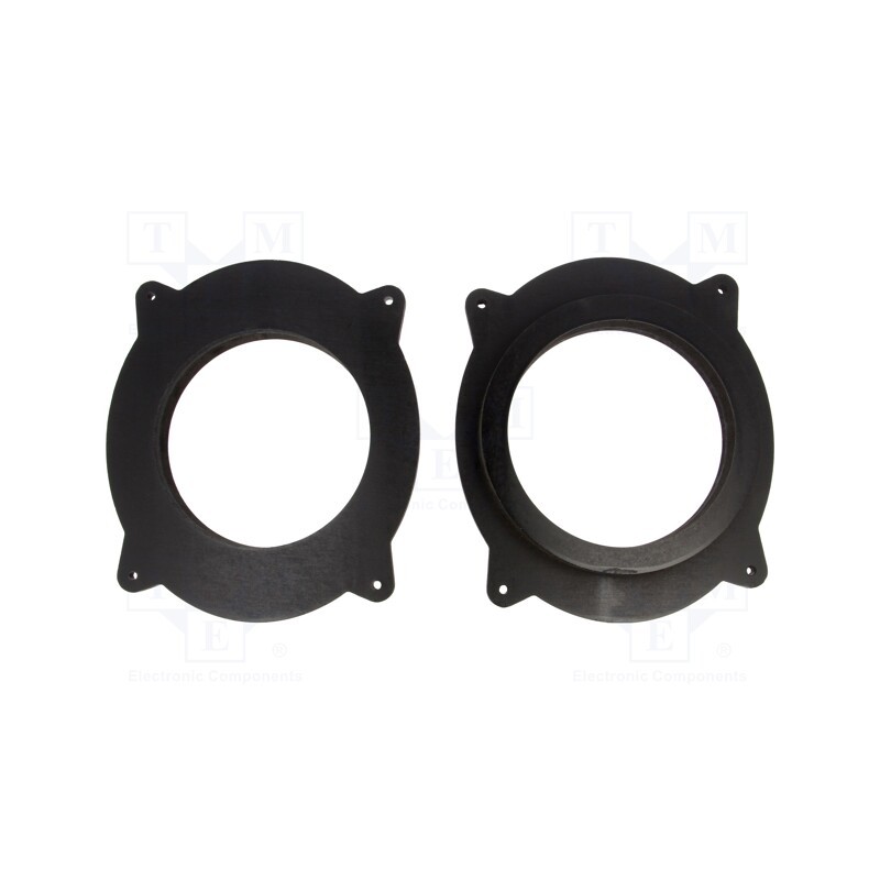 1 set x BASSER - DMLEXU05 - Spacer ring, MDF, 165mm, Lexus, impregnated, 2pcs.
