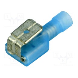 2 pcs x MOLEX - 190130029 - Terminal: flat, 6.35mm, 0.8mm, female, 1.3÷2mm2, crimped, insulated