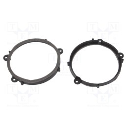 1 set x ACV - 271250-11-0 - Speaker frame, 165mm, Renault, Renault Twingo II 2007-&gt,2014