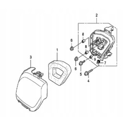 Honda gx35 sponge air filter 17211 z0z 000