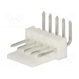 2 pcs x MOLEX - 22057058 - Socket, wire-board, male, KK 254, 2.54mm, PIN: 5, snapped-in, THT, 4A