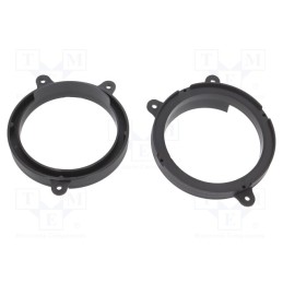 1 set x ACV - 271250-07-0 - Speaker frame, 130mm, Renault, Renault Twingo II 2007-&gt,2014