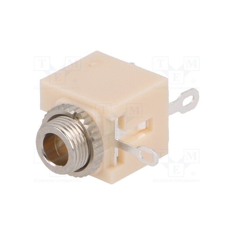 2 pcs x NINIGI - JC-204S - Socket, Jack 3,5mm, female, stereo, ways: 3, for panel mounting