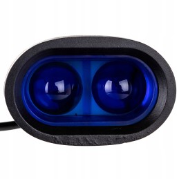 Blue LED work lamp for fork sprayer