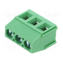2 pcs x AMPHENOL ANYTEK - VI0301550000G - PCB terminal block, ways: 3, straight, terminal, on PCBs, 300V, 16A
