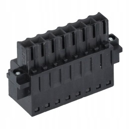 Paltronic 8pin black push in plug blzf3 5