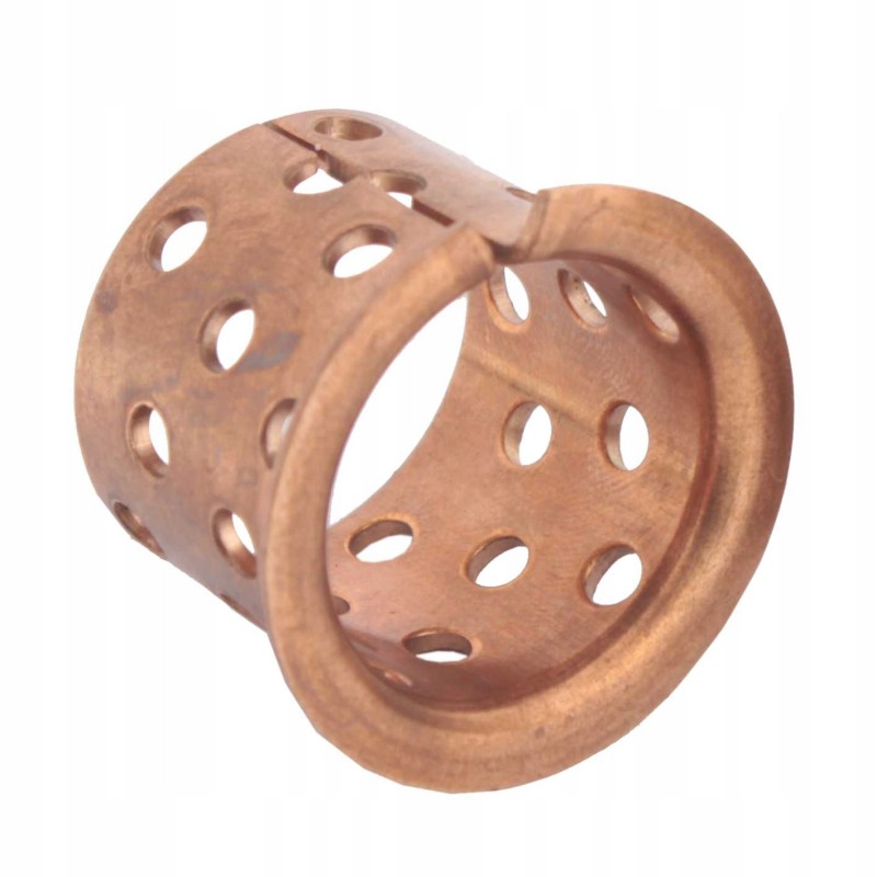 Bronze sliding sleeve with flange and fi holes