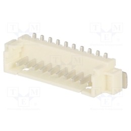 2 pcs x MOLEX - 533981071 - Socket, wire-board, male, PicoBlade™, 1.25mm, PIN: 10, SMT, 1A, 125V