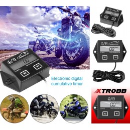 LCD engine hour counter, tachometer, mini excavator