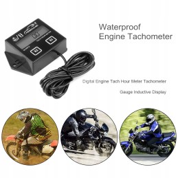 LCD engine hour counter, tachometer, mini excavator