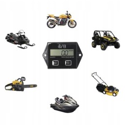 LCD engine hour counter, tachometer, mini excavator