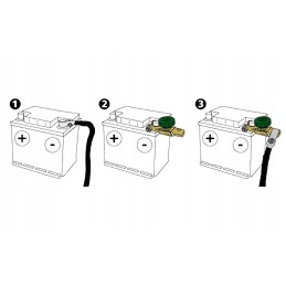 Battery ground current switch 12v 24v