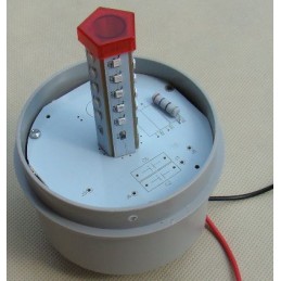 24v LED entrance warning lamp, rooster