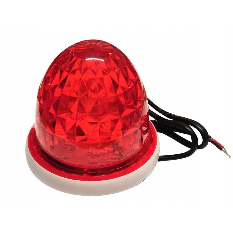 Rooster LED red flashing signal lamp