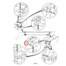 Slizg telehandler jcb 159 69900