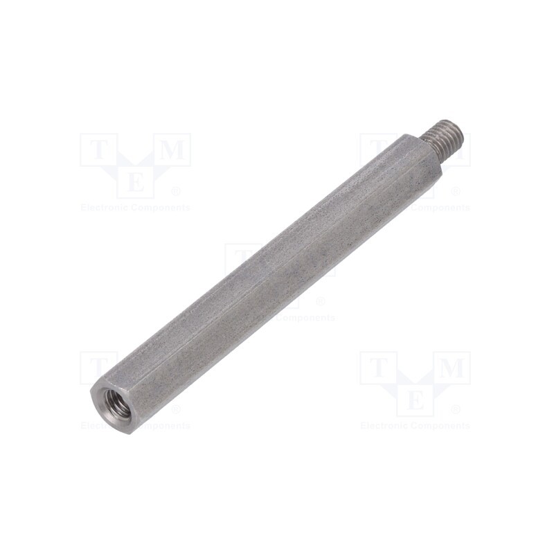 10 pcs x DREMEC - 248X65 - Screwed spacer sleeve, 65mm, Int.thread: M5, Ext.thread: M5