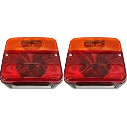 2x left-right rear combination lamp for tow truck trailers