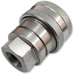 Hydraulic quick connector brake socket M18