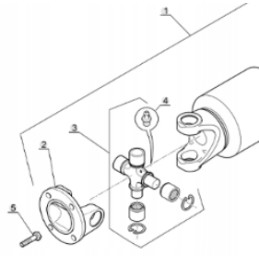 Manitou combat screw 52552319