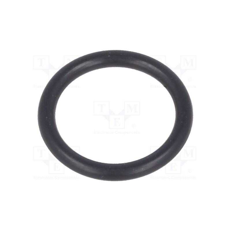 10 pcs x HUMMEL - 1.321.1200.57 - O-ring gasket, NBR rubber, Thk: 1.5mm, Øint: 10mm, M12, black