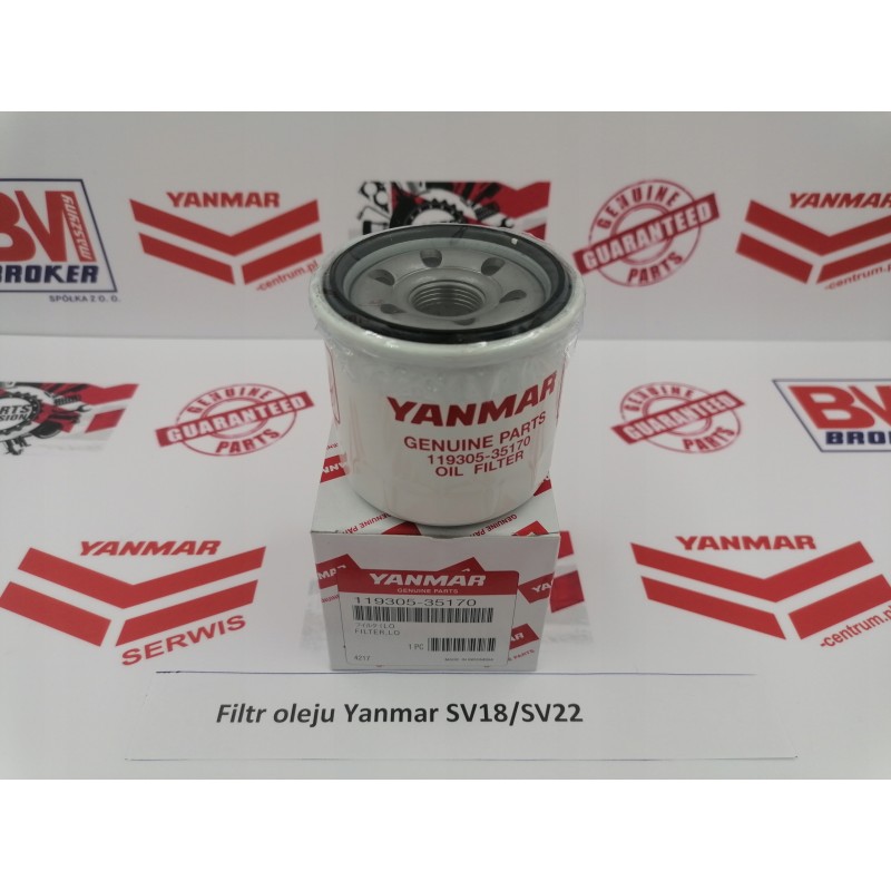 Yanmar oil filter sv18 22 3tnv70 3tnv76