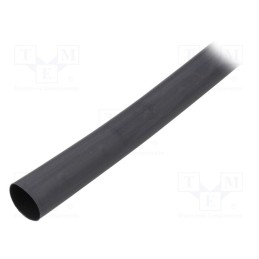 1 pcs x TE Connectivity - ATUM-12/3-0-STK - Heat shrink sleeve, glued, 4: 1, 12mm, L: 1.2m, black, polyolefine
