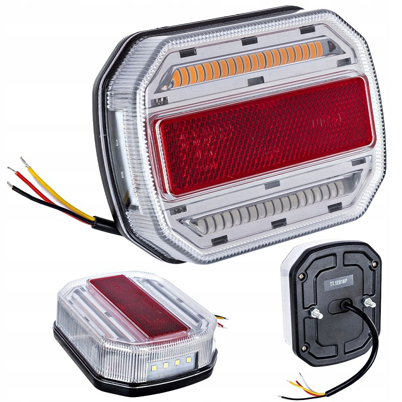 Right combination lamp, LED dynamic turn signal