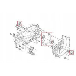 Husqvarna set of gaskets for k 760 cutters