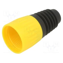 2 pcs x CLIFF - FC619206 - Strain relief, yellow, 3.5÷8mm, RAMP