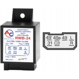 Light interrupter rwb 24 bus autosan