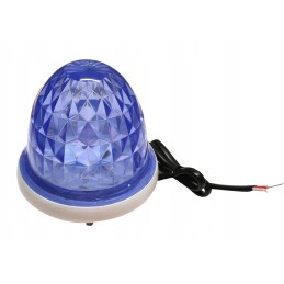Rooster LED blue flashing signal lamp