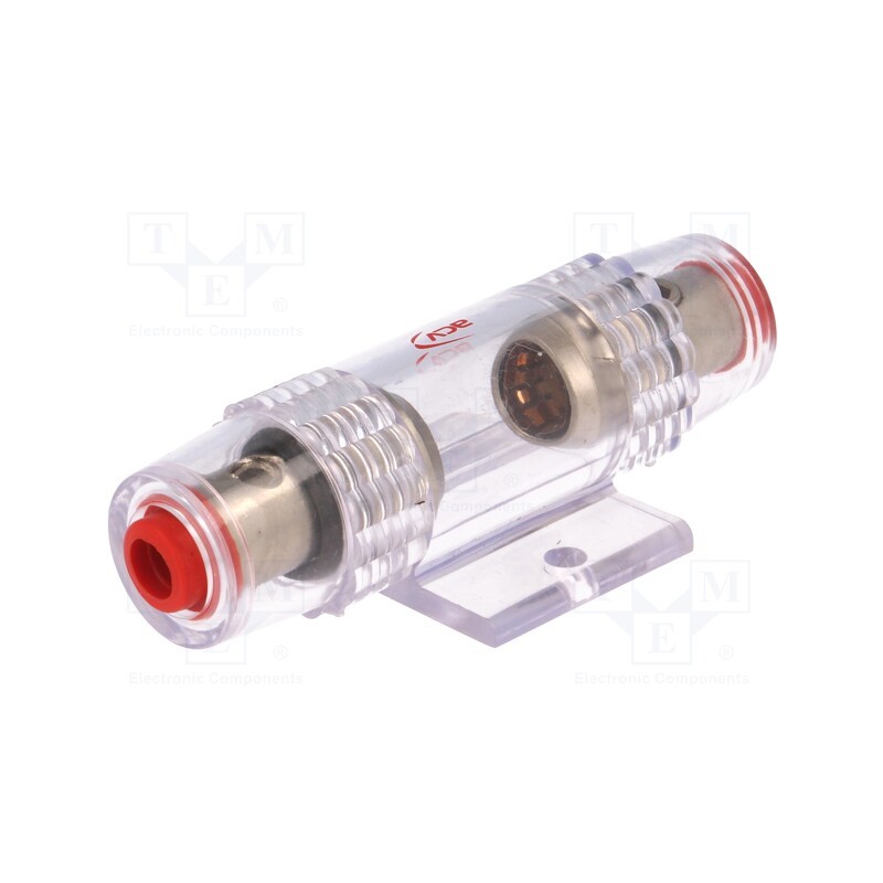 1 pcs x ACV - 30.3801-01S - Fuse holder, silver plated