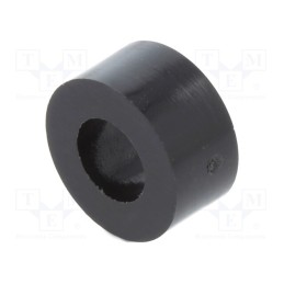 10 pcs x DREMEC - 3810/5.2X05 - Spacer sleeve, cylindrical, polyamide, L: 5mm, Øout: 10mm, black