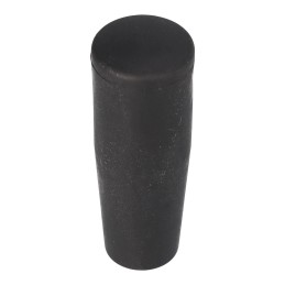 The tip of the hiab lever is black