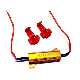 Turn signal resistor for 24v LED lamps