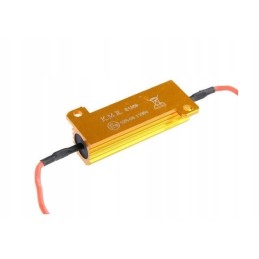 Turn signal resistor for 24v LED lamps