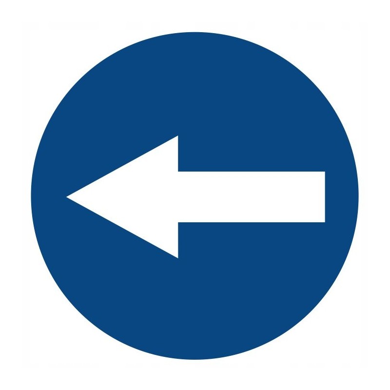 Sticker driving instruction overtaking sign sr20 cm