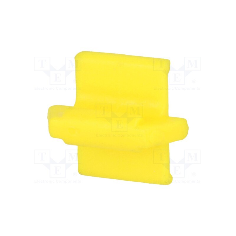 1 pcg x ROMIX - A15903 - Moulding clip, 10pcs, Mercedes, OEM: 19882081, polyamide, yellow