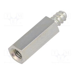 10 pcs x DREMEC - 228ST4.8X20 - Screwed spacer sleeve, 20mm, Int.thread: M5, Ext.thread: ST4,8