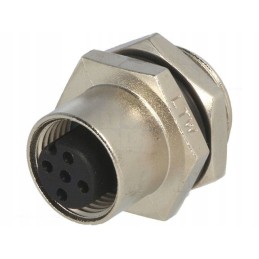 5-position female m12 connector