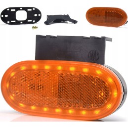 Orange side marker lamp LED 12 24v truck